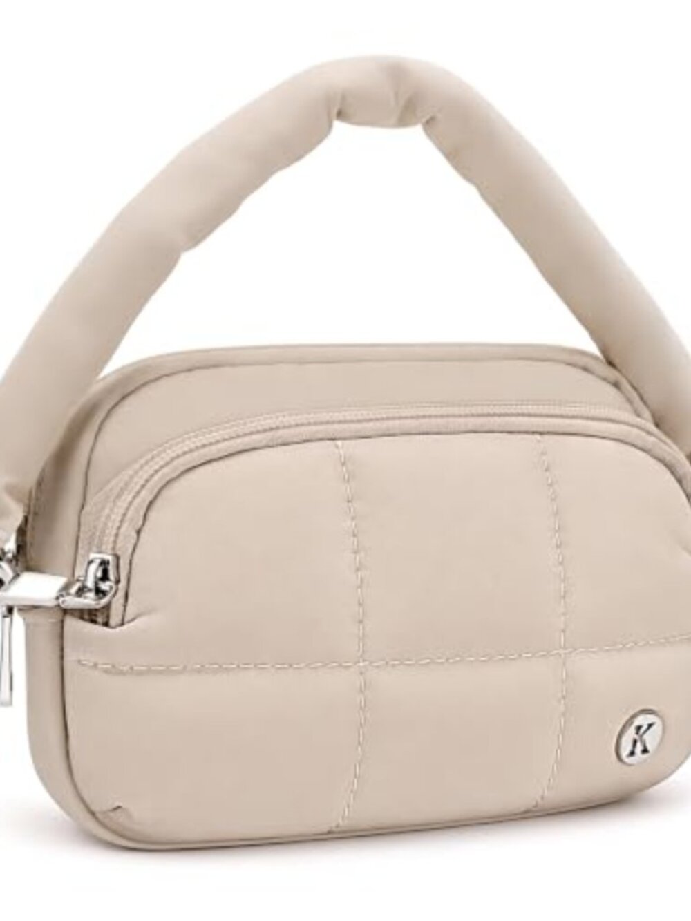 RFID Anti-Theft Crossbody Wristlet Wallet with Locking Zipper